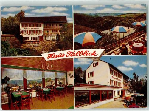Espenschied Cafe - Pension Talblick Terrasse Gastraum