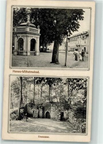 63450 W6450 Hanau 1916 - Wilhelmsbad Einsiedelei
