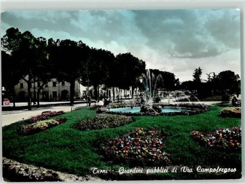 Terni Giardini pubblici di Via Campofregoso