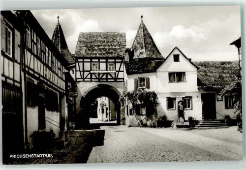 Prichsenstadt Stadttor Fachwerkgebäude