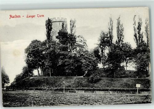 Aachen Langer Turm Emailleschild