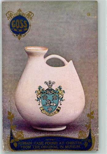 Roman Vase found at Chester from the Original in Museum