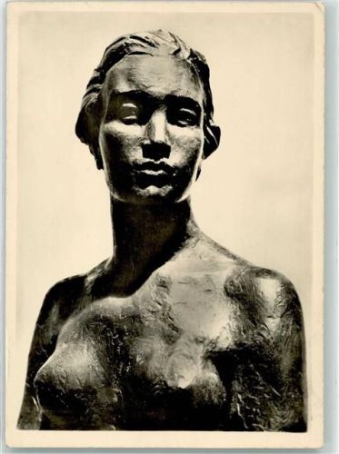 Junge Frau Aufnahme Margrit Schwarzkopf Berlin Nr. 17 AK