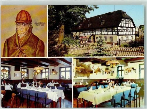 Großolbersdorf 1895 Gasthaus Zur Linde Karl Stülpna