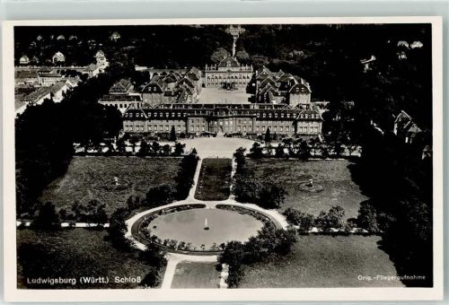 Ludwigsburg Schloss Fliegeraufnahme
