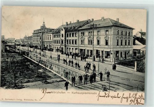 Bad Wörishofen 1907 Kurhauspromenade
