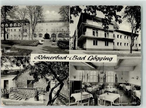 Bad Gögging Römerbad Kurmittelhaus Quelle Speisesaal