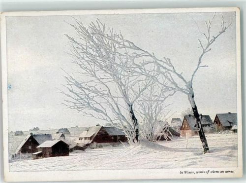 08468 O9800 Reichenbach , Vogtl - Winter Ort lt. Verlag
