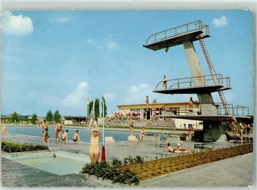 Kitzingen Schwimmbad Sprungturm