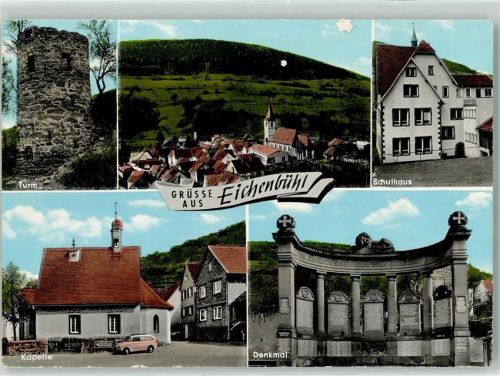 Eichenbühl Turm Kapelle Denkmal Schulhaus