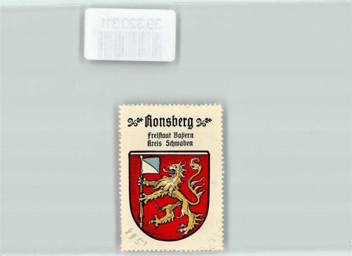Ronsberg Wappen Kaffee Hag ca. 1920-1940 Löwe
