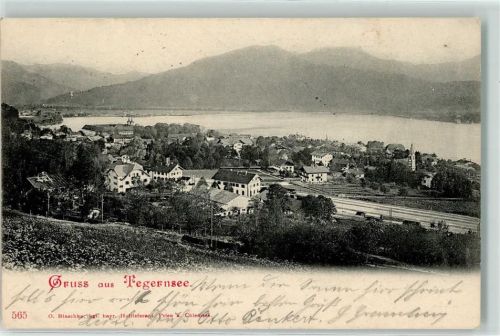 Tegernsee 1913 Bahnhof