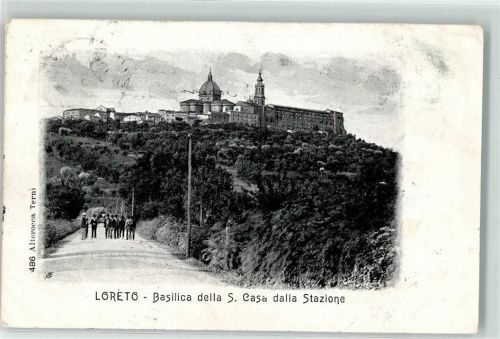 60025 Loreto - Basilica della S. Casa dalla Stazione