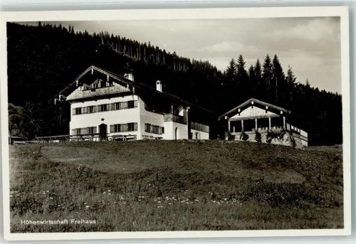 Bad Wiessee Höhenwirtschaft Freihaus Gasthaus