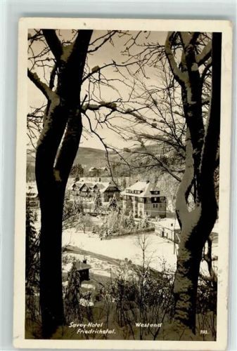 82194 W8038 Gröbenzell - Savoy Hotel Friedrichstal Westend Winter Schnee Ort handschriftlich