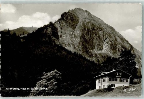Bad Hindelang Alt Württbg. Haus Spießer 1649 m