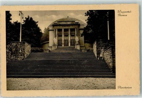 Wuppertal 1938 Planetarium AK