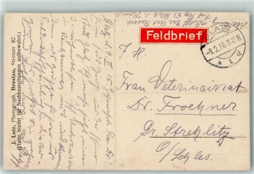 Glatz Klodzko 1916 - Feldbrief Marke