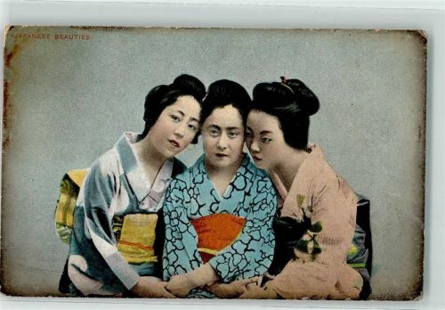 Japanese Beauties Frauen Kimono Tracht