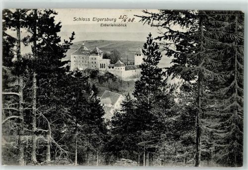 Elgersburg 1908 Schloss Elgersburg Enterleinsblick