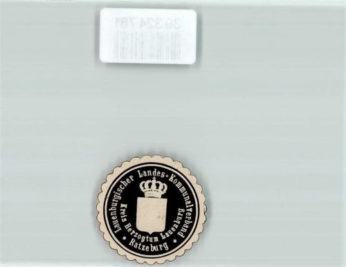 Ratzeburg Lauenburgischer Landes-Kommunalverband Ratzeburg Kreis Herzogtum Lauenburg