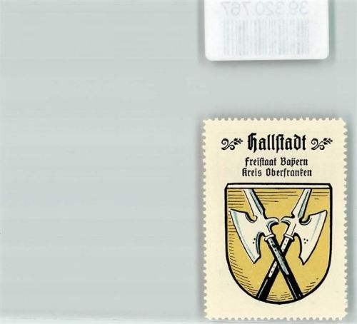 Hallstadt Wappen Kaffee Hag Nr. 20 ca. 1920-1940