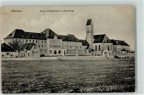 80331 W8000 Schwabing 1909 - Neues Krankenhaus
