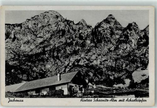 Hintere Scharnitzalm Achselköpfe Jachenau