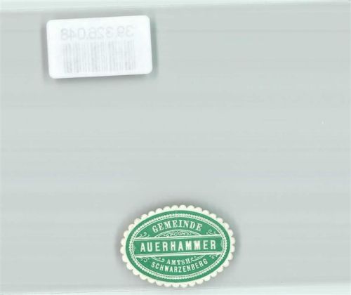 Aue Gemeinde Auerhammer Amtsh. Schwarzenberg