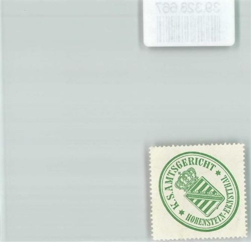 09337 O9270 Hohenstein-Ernstthal Siegelmarke K.S. Amtsgericht Hohenstein-Ernstthal