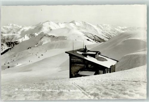Thierbach Winter Schatzberghütte am Schatzberg Wildschönau