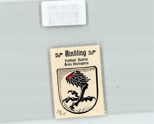 Aindling Wappen Kaffee Hag Nr. 5 ca. 1920-1940 Adlerfang