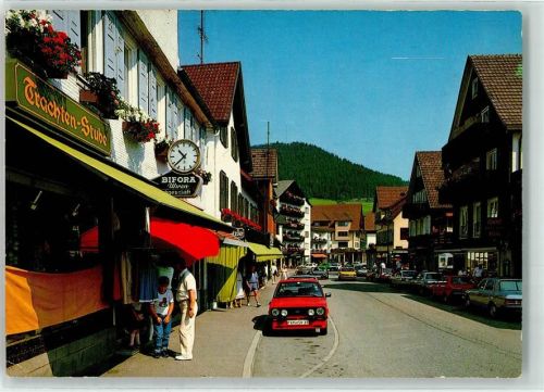 Baiersbronn Ortsstraße Trachten-Stube Schmuck-Geschäft