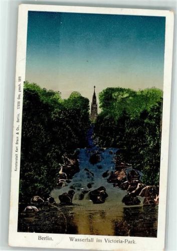 Kreuzberg 1911 Victoria-Park Wasserfall