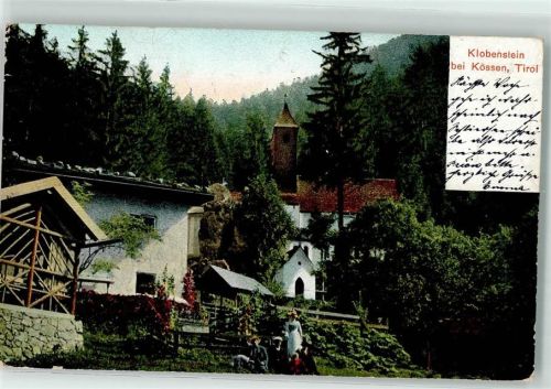 Kössen 1904 Klobenstein Turm