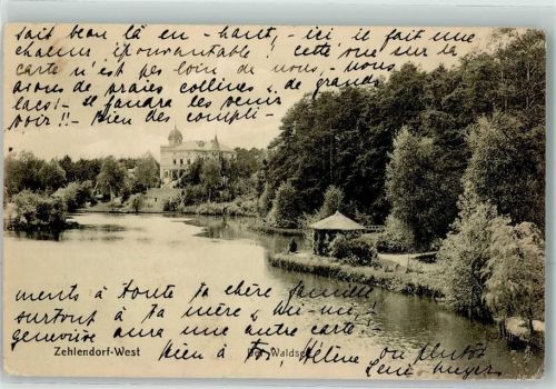 Zehlendorf 1913 Waldsee