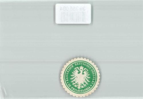 Philadelphia Kaiserliches Deutsches Consulat in Philadelphia