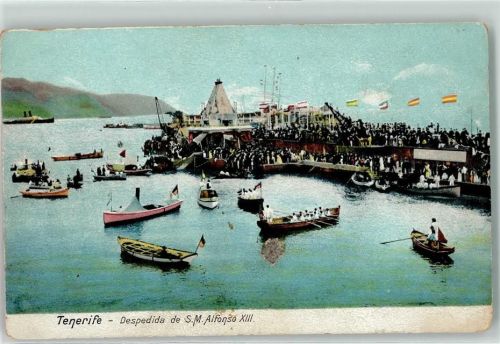 Despedida de S.M. Alfonso XIII. Boot