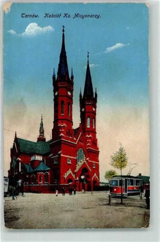 Tarnau Tarnów - Kirche der heiligen Familie Straßenbahn