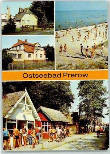 Ostseebad Prerow FDGB-Erholungsheim Zentral Ferienheim Haus Regina Strandweg