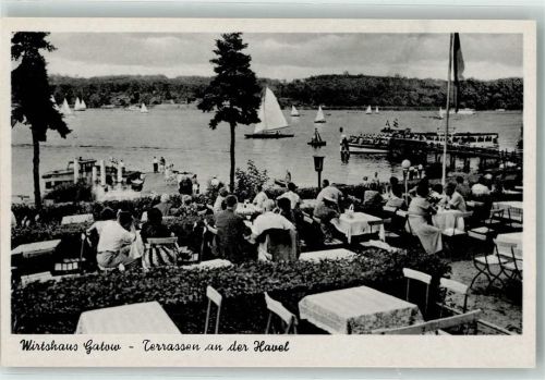 Gatow Gasthaus Gatow Terrassen an der Havel