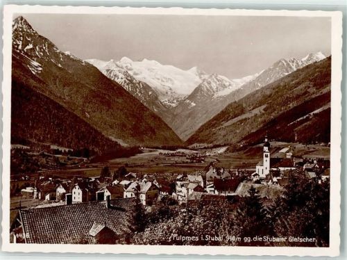 Fulpmes 940 m Stubaier Gletscher Kirche Schnee