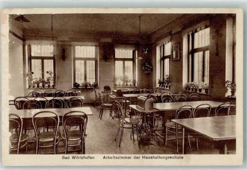 Bad Wörishofen Haushaltungsschule Arbeitszimmer
