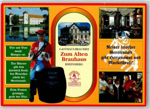 Rheinsberg Gasthaus zum Alten Brauhaus Gastraum Bierfaß