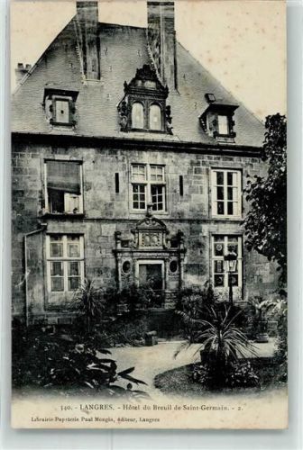 Langres Hotel du Breuil de Saint Germain