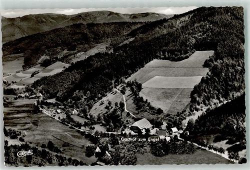 Obersimonswald Simonswäldertal Gasthaus zum Engel Fliegeraufnahme
