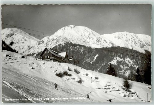 Fulpmes Frohneben Winter Skilift