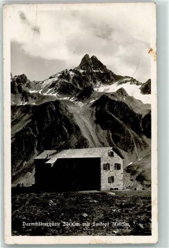 Darmstädter Hütte 2400 m Hüttenstempel