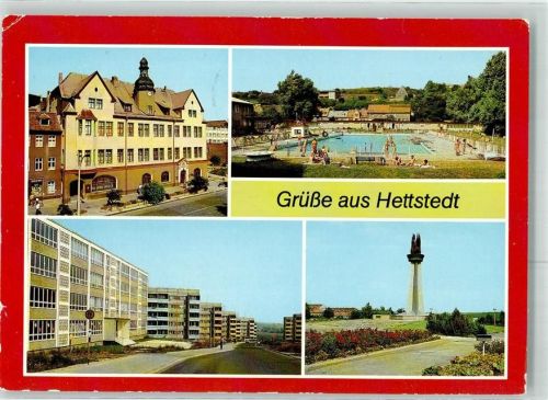 Hettstedt Rathaus Feibad Flamme der Freundschaft