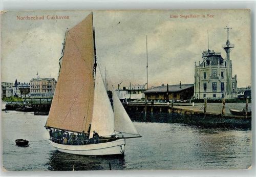 Cuxhaven Hafen Segelschiff